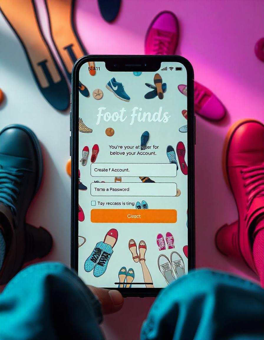 Account creation illustration